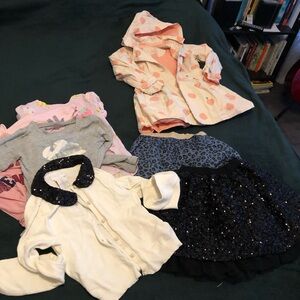 Bundle of clothes for girl 5-7 years old